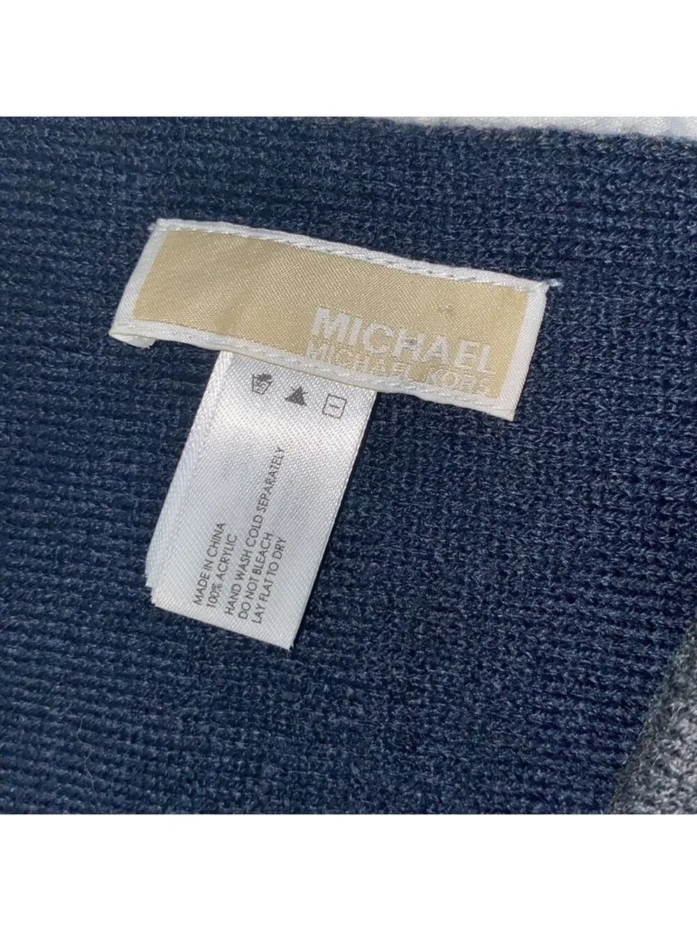 Michael Kors Diagonal Stripe Scarf